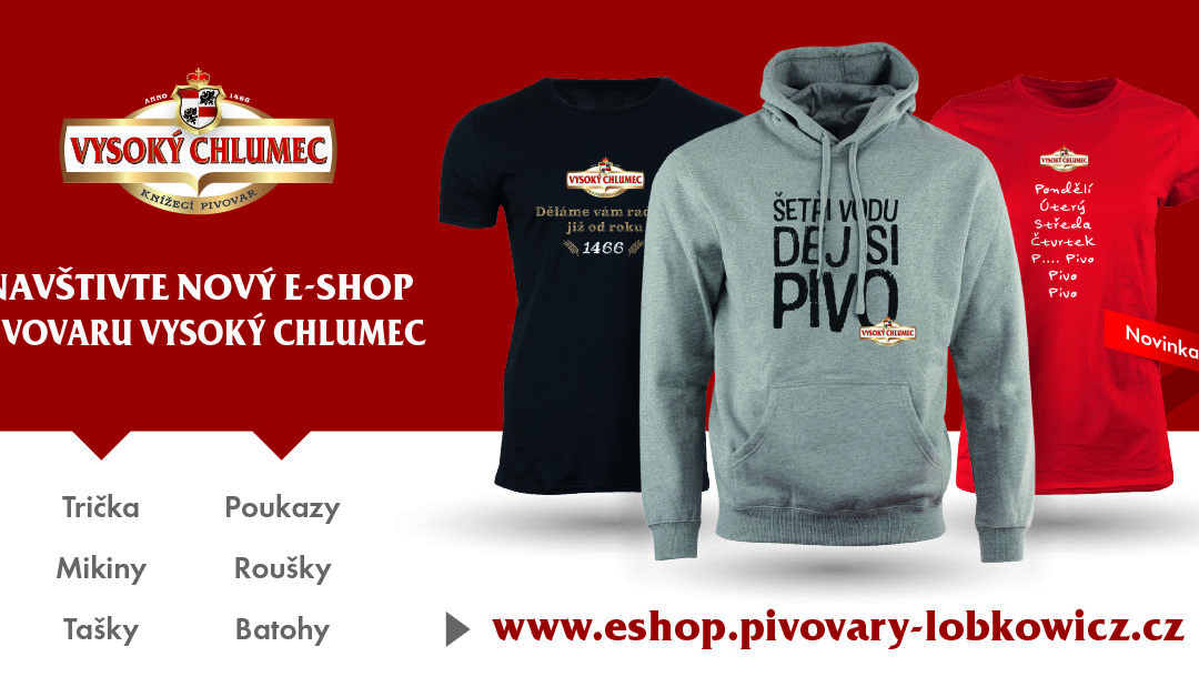 Navštivte náš nový e-shop